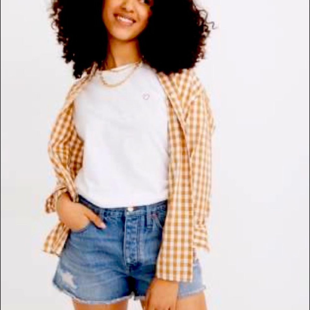 Madewell Perfect Jean Short - Ripped Edition